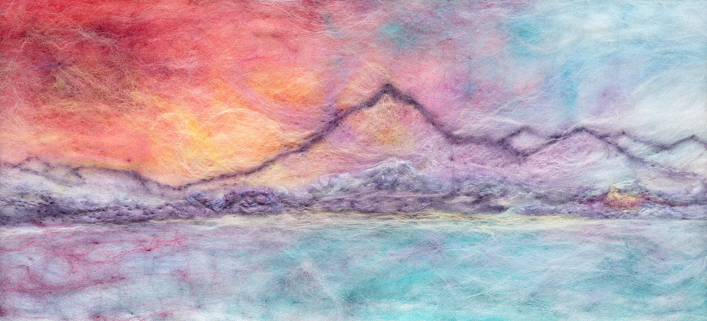 Abstract Arran Single Card
