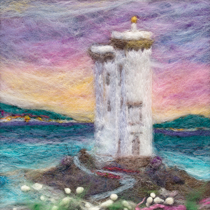 Port Ellen Lighthouse Single Card